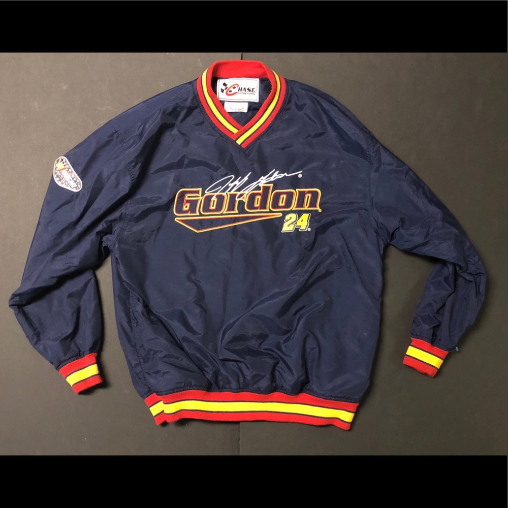 Vintage Men’s Large Jeff Gordon Navy Pullover